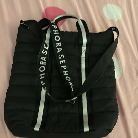 Sephora puffy quilted travel tote bag - Picture 4 of 4